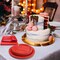 Red Party Supplies Set Include Red Paper Plates and Napkins party supplies,Severs 25 Guests Red Dessert Plates